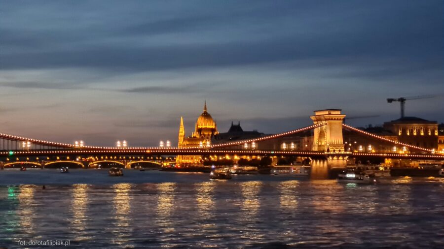 Budapeszt nocą Dorota Filipiak